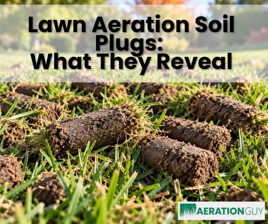 Lawn Aeration Soil Plugs: What They Reveal